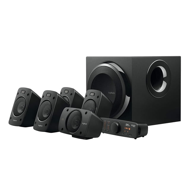 BOCINAS Logitech Z906 5.1 SURROUND SOUN SPEAKER SYSTEM Sonido envolvente THX