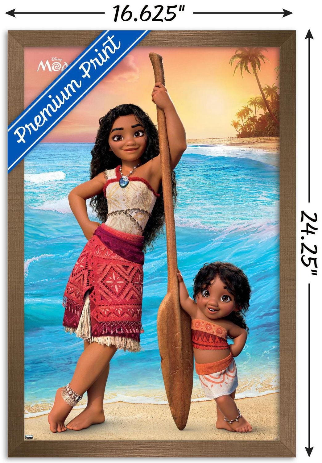 Disney Moana 2 - Moana and Simea Wall Poster