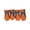 Orange, variant on Pets Dogs 4Pcs Anti Slip Breathable Puppy Footwear Protective Booties Shoes