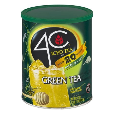 (6 Pack) 4C Drink Mix, Green Tea, 50.2 Oz, 1