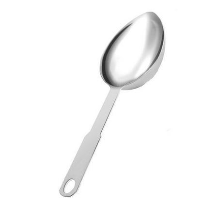 18 Cup30ml Heavy Duty Oval Measuring Scoop 8 34 Length Stainless Steelcase Of 12