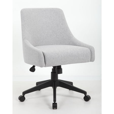 UPC: 0751118057621 | Boss Office Products Boyle Poly-Linen Desk Chair with Casters  Gray