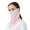 Pink, variant on NCQ UPF 50+ Washable Face Mask for Women & Men – Ice Silk Cooling Full Face Sun Protection Breathable Neck Gaiter
