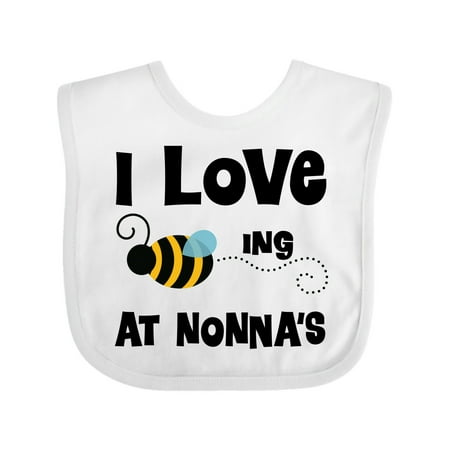 

Inktastic Nonna s House Bee Gift Baby Boy or Baby Girl Bib
