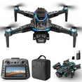 thumbnail image 2 of Boys Toys 10-12 Years Old, Drone with 1080P Esc Camera Brushless Motor Remote Control with 5.6Inch Screen Display 2.4G Rc Quadcopter Altitude Hold for Kids Adults, Black, One Size, 2 of 9