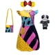 thumbnail image 4 of Disfraz de Halloween de pesadilla antes de Navidad para niña, Vestido de fantasía para fiesta de Cosplay, Vestido de Sally para niños de 3 a 8 años, 4 of 5