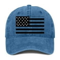 thumbnail image 3 of yunLCZ USA Flag Baseball Cap For Men Women Vintage Striped Bhutanese America Flag Snapback Hat Baseball Cap, 3 of 3