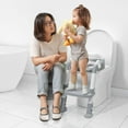 Mangohood Potty Training Toilet Seat with Step Stool Ladder for Unisex