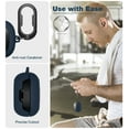 thumbnail image 7 of Suritch Protective Case for Samsung Galaxy Buds FE / Buds 2 / Buds 2 Pro / Buds Pro / Buds Live with Carabiner, Blue, 7 of 7