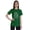 Green (Silver Glitter), variant on Womens Quote Top Never Underestimate The Power Of A Girl With A Book Graphic Print Tee T-Shirt