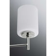 thumbnail image 5 of Replay Collection Nine-Light Black Etched Painted White Glass Modern Chandelier Light, 5 of 7