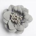 thumbnail image 4 of Fabric Camellia Flower Embellishments Applique For DIY Women' Acessories 4.5cm - Grey, 4 of 9