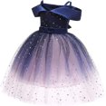 thumbnail image 4 of Vestido Formal de flores para niñas, vestido de dama de honor para boda, fiesta de bautizo, vestido para niños, vestidos de princesa para bebés, 4 of 4