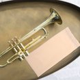 thumbnail image 6 of HONMEET Beige Velvet Drawstring Bugle Pouch with Soft Protective Lining, Storage Bag for Wind Instruments, 6 of 8