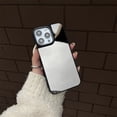 thumbnail image 3 of Funda De La Marca Casetifg Con Caja Negro COOL Mirror Teléfono Compatible Para iPhone 11 12 13 14 Pro Max 14 Plus Trasera A Prueba De Golpes De Silicona Dura, 3 of 4
