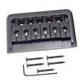 thumbnail image 2 of Juego de Pieza Trasera de Puente de Hierro Yuyangstore para Guitarra Eléctrica 76.5x44.5mm Negro, 2 of 7