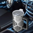 thumbnail image 4 of 40 oz Boho Tumbler with Handle & Spill Proof Lid: Straw Included | 40oz Bohemia Theme Tumbler | Double Insulated | Best Selling Gifts, 4 of 5