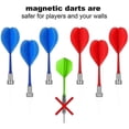 thumbnail image 2 of 24 Pieces Magnetic Darts Safety Plastic Darts Replacement Dart For Boys Girls And Adults Target Game Toys, 2 of 5