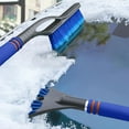 thumbnail image 6 of 3-in-1 Snow Brush and Ice Scraper for Car, Extendable Snow Removal Tool with Foam Grip, Winter Auto Accessories ( Blue ), 6 of 6
