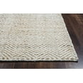 thumbnail image 3 of Gatney Rugs Meridian Area Rug EG9035 Natual Chevron Striped 3' x 5' Rectangle, 3 of 3
