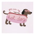 thumbnail image 3 of Playera George para Niña, con Estampados de un Perro Salchicha Rosa Talla 10, 3 of 4