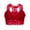 Red, variant on Brilliant Womens Bralette Sexy Women Plus Size Vest Crop Wire Free Bra Lace Lingerie Sexy V-Neck Underwear