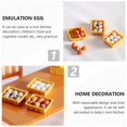 thumbnail image 3 of HLONK Kitchen Egg Toys  Mini Cooking Utensils Set for Pretend Play (3 Sets), 3 of 7