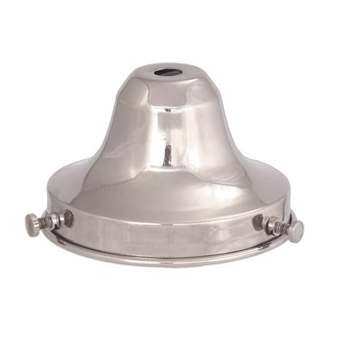 New 2 1/4" Fitter Screw-On Uno Shade Holder – Polished & Lacquered Brass For Lamp Making 4 thumbnail image