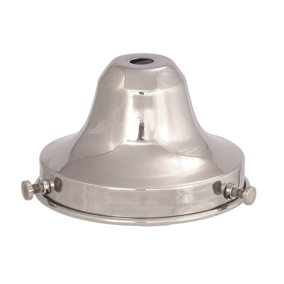 B&P Lamp® 3 1/4" Fitter, Fixture Shade Holder, Nickel Plated