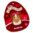 thumbnail image 3 of Squishmallows Original 3.5 inch Andres the Brown Sheltie - Child's Ultra Soft Stuffed Plush Clip-on, 3 of 5