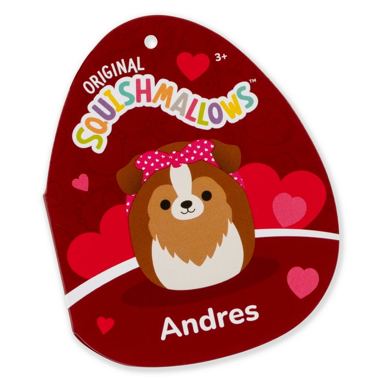 Squishmallows Original 3.5 inch Andres the Brown Sheltie