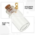 thumbnail image 2 of 5pcs Mini Glass Bottle With Cork Lids Tiny Jars For Diy Crafts Wedding Favors Party Home Decorations Clear Small Glass Container With Lids, 2 of 8