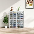 thumbnail image 3 of White, Small Size, 32PCS, 33*23*14cm, Shoe Box, Plastic Mesh, Freely Combinable, 3 of 4