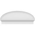 thumbnail image 3 of Ekena Millwork 42"W x 17-3/8"H x 2-3/4"P Elliptical Smooth Architectural Grade PVC Combination Pediment, 3 of 7