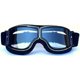 thumbnail image 1 of Gafas de moto y jet NQ Marco negro Lente transparente 18 cm x 8 cm, 1 of 5