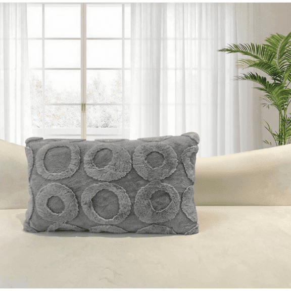 XmhyTop Decorative Pillow, 1 Pcs Light Gray Pillow for Couch 30*50cm PP Cotton Filling - Cute Decorative Pillows for Sofa, Living Room & Bedroom