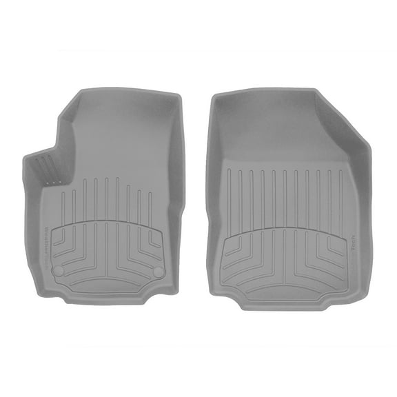 WeatherTech FloorLiner HP Custom Fit Floor Mats compatible with 2018-2024 Chevrolet Equinox - 1st Row (Driver & Passenger), Grey