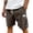 BVW60-Brown, variant on Mens Shorts Corduroy Elastic Waistban Lightweight Summer Beach Workout Cotton Funny Resort Wear Light Gray 4XL