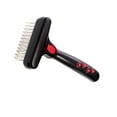 thumbnail image 5 of Pro Dog Grooming Undercoat Deshedding Pin Rake Combs Fur and Coat Control (25 Tooth Magic Spring Rake), 5 of 9