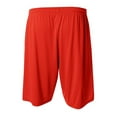 thumbnail image 2 of Pro Line Performance Mesh Youth Basketball Shorts (Red, Medium), 2 of 2
