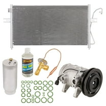 A/C Kit w/ AC Compressor Condenser Drier For Nissan Frontier & Xterra 2.4L 4-Cyl - BuyAutoParts