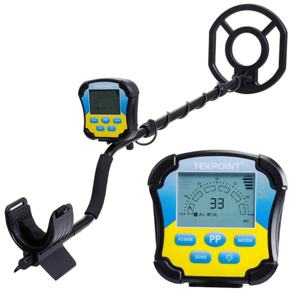 CEORPER Efficient Metal Detector One Button Positioning with Large Display LED Backlight