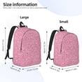 thumbnail image 4 of Balery Glitter Vintage Canvas Backpack for Men and Women - Large Capacity, Durable Travel Laptop Bag for School, Work, Hiking, and Outdoor Activities, 4 of 7