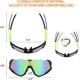 thumbnail image 3 of Sports Polarized Sunglasses - Outdoor Cycling Goggles Glasses for Men and Women Cycling Baseball Fishing Glasses Green & Black -, 3 of 4