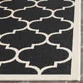 thumbnail image 4 of Safavieh Courtyard Brown Indoor Outdoor Rug - Square 4', 4 of 5