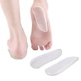 thumbnail image 3 of 5 Pairs Orthotic Insert Adhesive Heel Wedge Gel Shoe Insole for O/X Type Legs, 3 of 4