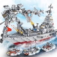 thumbnail image 1 of Military Battleship Building Blocks from the Red Sea, Toy Set, Construction Toy, Gift Idea, 1 of 1