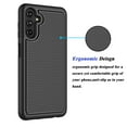 thumbnail image 3 of Takfox For Samsung Galaxy A13(5G)Phone Case Heavy Duty Shockproof Rugged Cover Hard Plastic & Soft Silicone Dual Layer Protective Bumper Phone Case for Galaxy A13(5G),Black, 3 of 7
