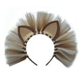 thumbnail image 4 of Diadema con orejas de gato Fernando Diadema de cola de disfraz, 4 of 8