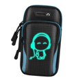 thumbnail image 1 of Brazaletes para teléfono, almacenamiento para correr, ciclismo, impermeables, para entrenar, caminar, cartera para trotar. Azul, 1 of 7